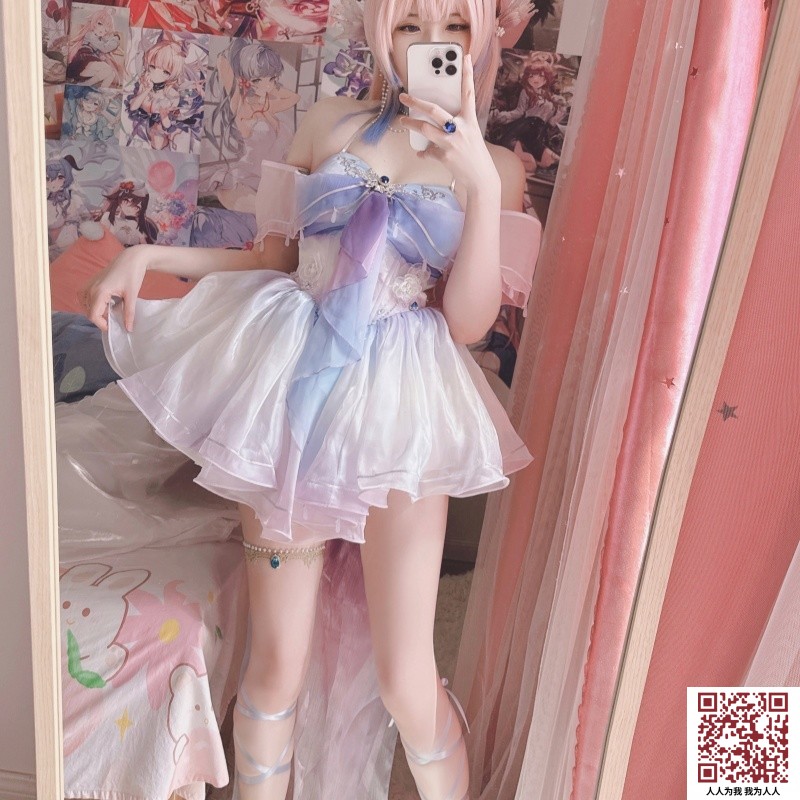 【新片速遞】√ 网红福利姬 极品女神 肤白貌美大长腿【习呆呆】 人鱼心海 幻龙插肛 无毛一线天[198MB/MP4/02:36]