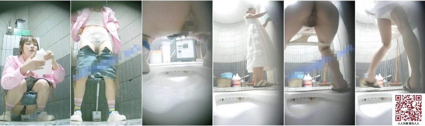 【新片速遞】【2025重磅厕拍】，美女如云，前后双角度，极品靓妹插逼塞卫生棉，亮点太多(34V)[8760M/MP4/01:47:41]